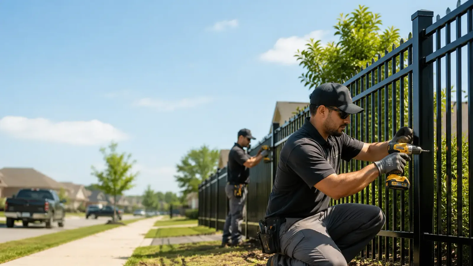 Metal Fence Installation in Leslie, GA